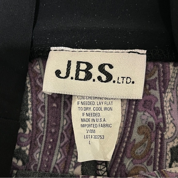 Chic Black and Purple Paisley Maxi Skirt - Picture 5 of 10